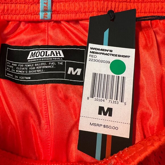 Moolah Mesh Practice Shorts NWT Medium - Picture 4 of 4